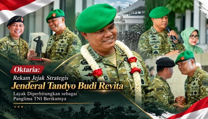 Oktaria: Rekam Jejak Jenderal Tandyo Budi Revita Layak Diperhitungkan sebagai Panglima TNI Berikutnya
